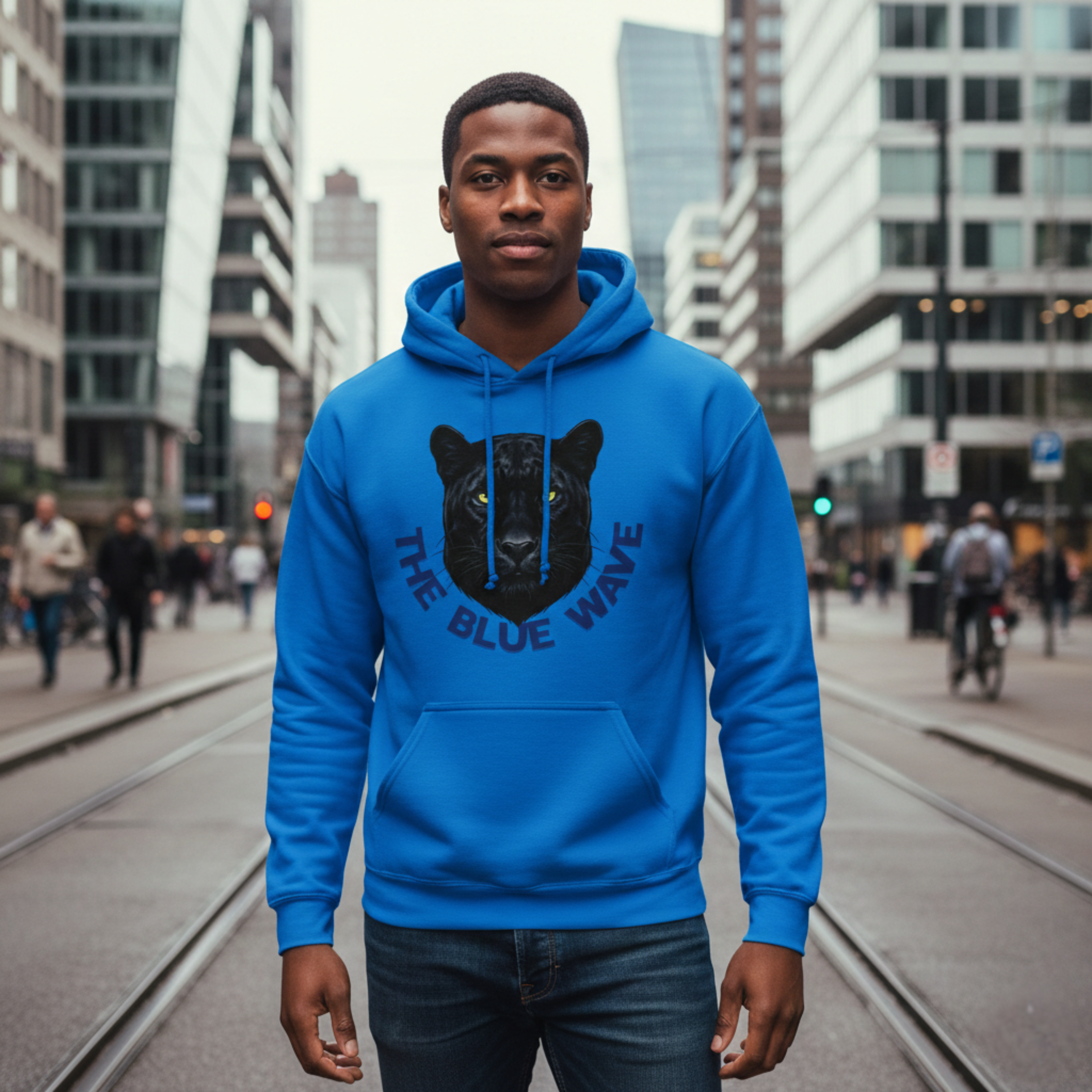 The Blue Waves | Unisex Pullover Hoodie